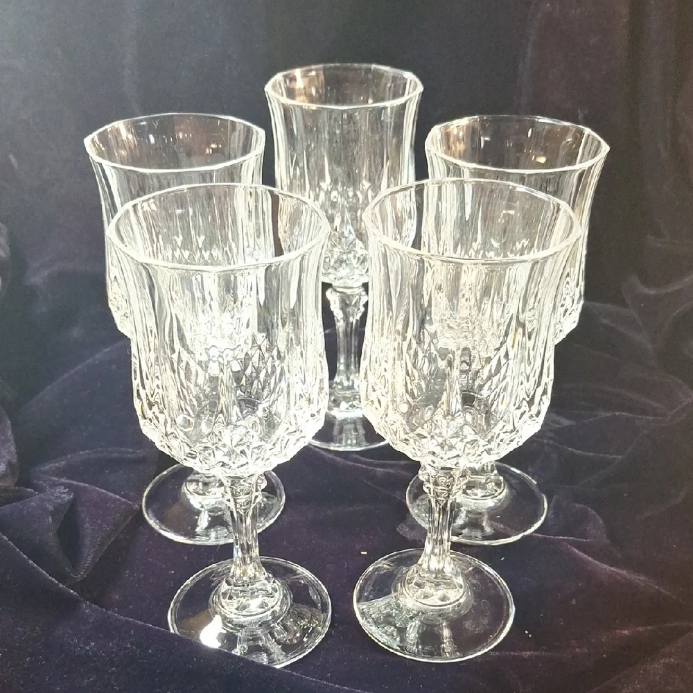 Crystal Wine Glass Set Of 5